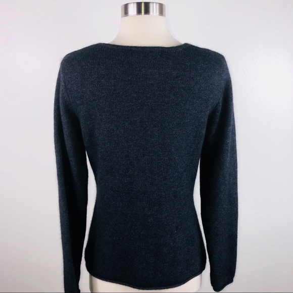 Marisa Christina Angora Rabbit Fur Blend Sweater - Picture 3 of 4